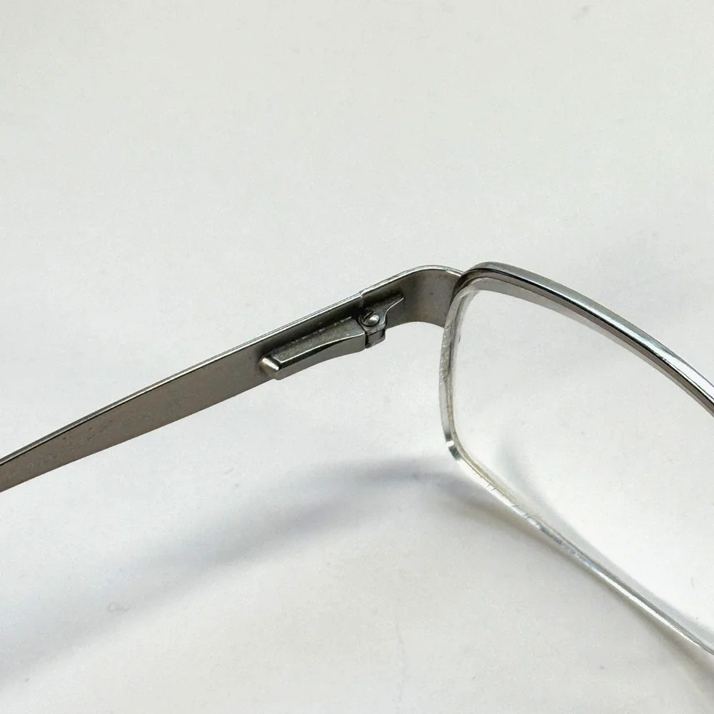 ANNE KLEIN New York AK 9099 532 Eyeglasses Frame Only 50-18-130 Half Rim Silver
